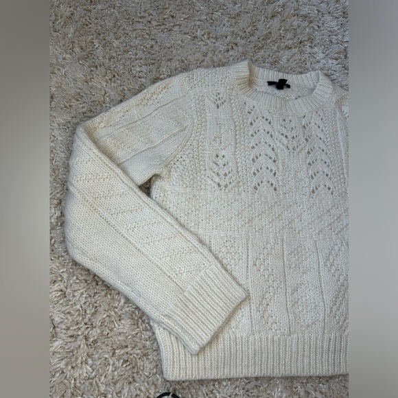 J. Crew Alpaca/Wool Blend Sweater - Picture 2 of 8